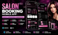 develop salon booking beauty mobile app for android and ios