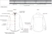 create a fashion woven tech pack and garment specification sheet