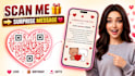 create a qr code surprise for love, birthday or gifts