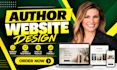 author website design book author website wix website book website ebook website