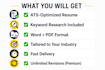 write a professional ats optimized resume