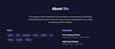 build a responsive portfolio website using HTML, CSS, javascript
