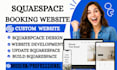 build squarespace booking website with acuity scheduling and online booking