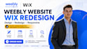 design weebly website redesign weebly wix website design