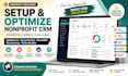 setup and optimize nonprofit CRM using wildapricot neoncrm bloomerang