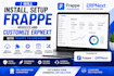install setup frappe modules and customize erpnext with frappe framework
