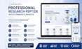 build a professional research peptide woocommerce website