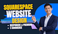 design or redesign squarespace website for business growth