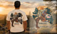 design t shirt and clothing outdoor adventure design
