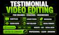 edit testimonial videos and ugc ads with captions