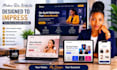 create a professional wix website with SEO optimization
