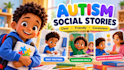 illustrate autism social stories, speech therapy and phonics books