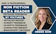 be christian beta reader developmental editing non fiction beta reader