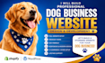 design dog breeder shopify website