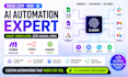 fix make com automation, make com setup, make com scenario n8n ai agent expert