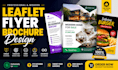 leaflet design flyer design brochure design business flyer poster