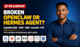 fix setup openclaw hermes ai agent vps claude code mcp obsidian vault jarvis ai
