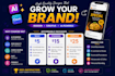 design ai social media posts, flyers and posters