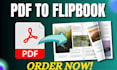 convert pdf to flipbook or digital flip book magazine and deliver fast