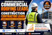 generate commercial roofing leads and construction contractor leads using ads