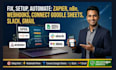 fix setup automate zapier n8n webhooks connect google sheets slack gmail