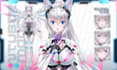 custom male and female live2d vtuber model, 2d vtuber riging, anime character