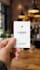 design modern coffee shop logo and business card mockup