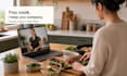 help you get meal prep done with live online support