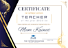 create elegant certificate and award designs