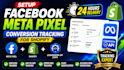 setup facebook meta pixel conversion tracking for shopify in 24 hours