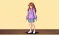 draw pixel art character, sprite, 2d retro art, animation