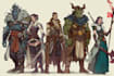 draw dnd character design and commission art