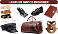 create leather goods tech packs for bags, wallets belts and jacket design