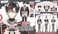 design custom vtuber model  art live2d model character rigging in anime style