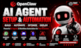 fix setup openclaw ai agent hermes multiagent open claw paperclip obsidian vault