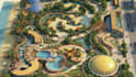 create 3d lowres beach resort concept design for stunning visualizations