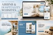 create a luxury airbnb and serviced accommodation website