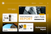 create corporate research report presentation,business performance report design