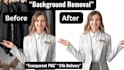 do professional background removal and transparent png