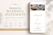design a luxury digital wedding or event invitation website