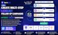 create multi step lemlist follow up campaigns optimize lemlist campaigns