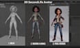 rig avatar for second life bento skeleton vrchat physbones mesh body and animesh