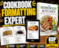 do cookbook formatting recipe book design KDP ebook