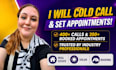 do b2b b2c cold calling, appointment setting to boost sales
