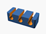 design a custom parametric 3d model and print ready stl file