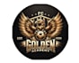 draw unique champion cup golden ber mascot logo design