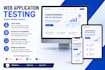 perform manual QA testing for your web application