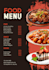 design modern restaurant food menu design