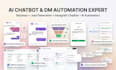 build ai chatbot lead generation bot botpress dm automation ai instagram chatbot