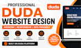 design and build website using duda website builder